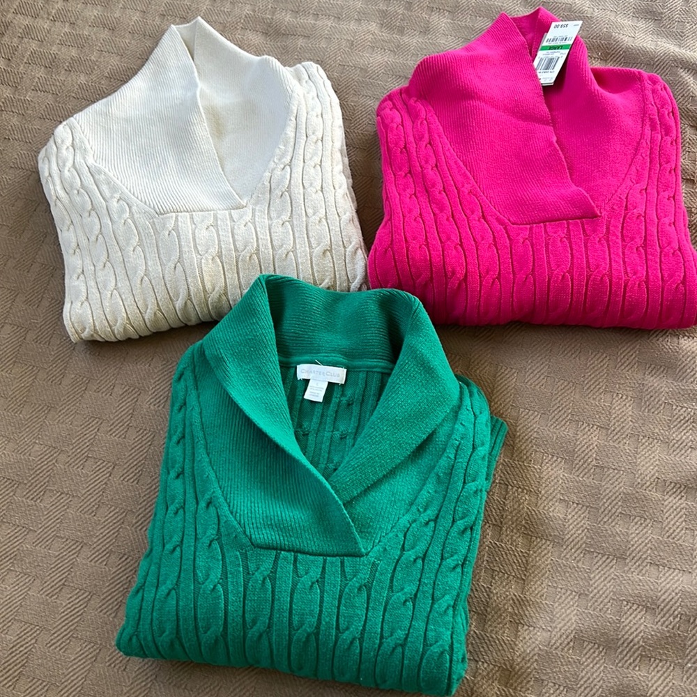 NWT LOT OF SWEATERS